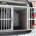 Кинологический автомобиль на базе Lada Largus с металлической клеткой для двух собак