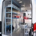 Передвижная мастерская на базе Ford Transit с двумя спальными местами